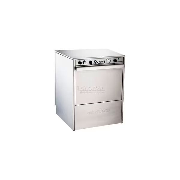 Jet-Tech Undercounter Low Temp Dishwasher, 115V, Mvp Group Corporation, Mfr#: X-33